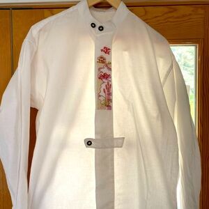 Men’s Oktoberfest trachten shirt. Authentic made by  Angelo Litrico.